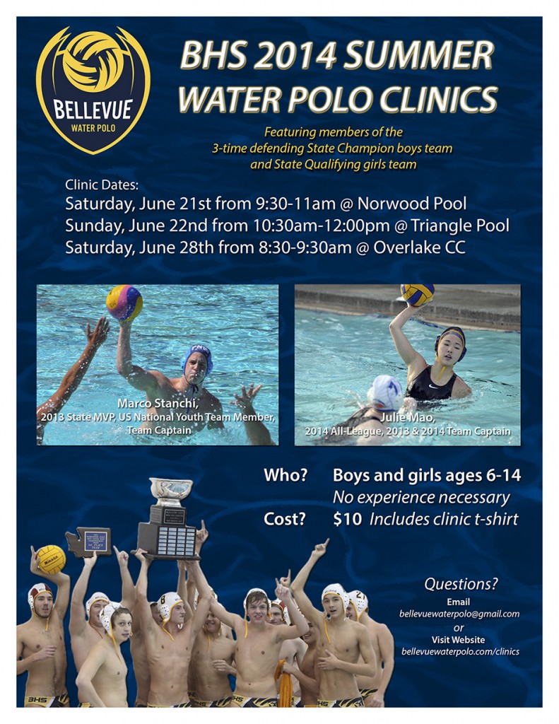 BHS Water Polo Summer Clinics